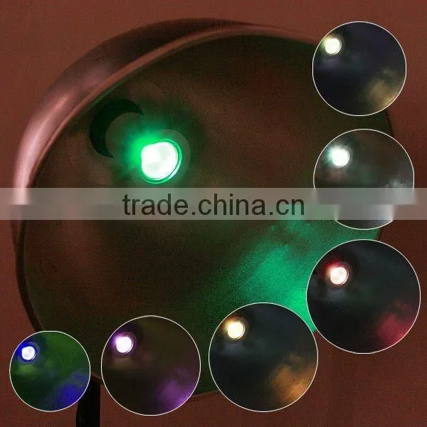 E27 5W 100-240V Colorful RGB LED Bulb Light Lamp Spotlight with IR Remote Control