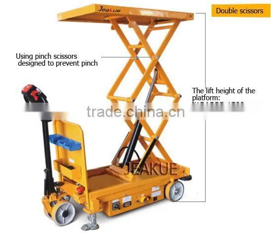Movable Electric Lift Table with 500kg load Capacity