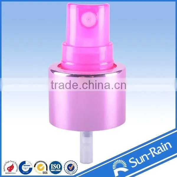 popular colorful plastic perfume pump 24/410