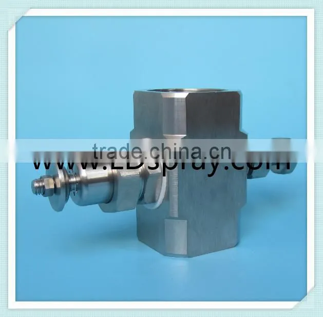 1/2",1" Stainless steel Air atomizing internal or external mixing spray nozzles