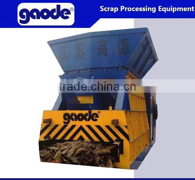 Box Type Hydraulic Scrap Metal Shear Equipment