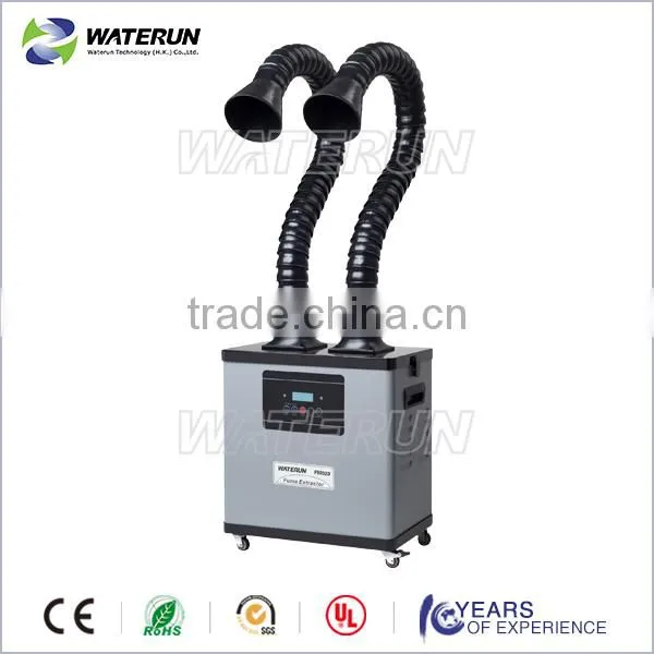Weld fume extractor and portable gas disposal Smoke Cleaner equipment