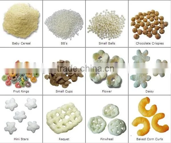 Crispy snack food machine processing line equipment
