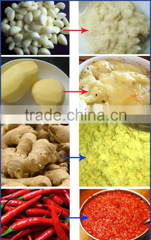 Easy to operate chili grinding machine/Potato paste grinder supplier from China