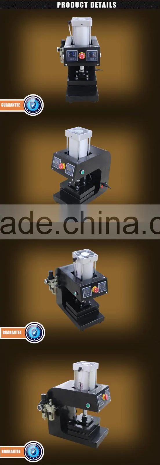 Original Manufacturer Supply Double Heat Platens Pneumatic Auto Rosin Heat Press Machine