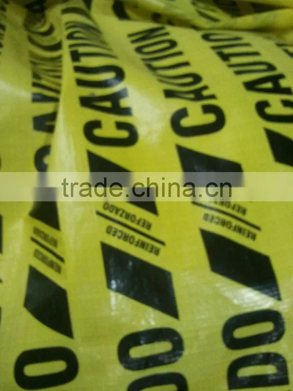 reinforced warning tape red danger tape