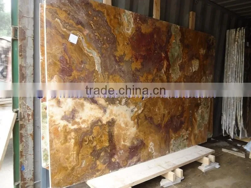 Best Quality Modern BROWN GOLDEN ONYX COUNTERTOPS