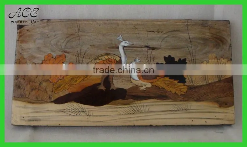 Custom wood painting