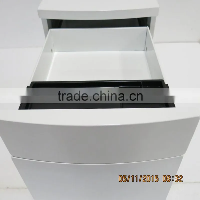 2015 newly updated steel metal mobile pedestal file cabinet