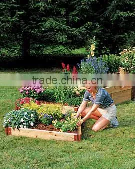 modular box planter Plastic Garden Raised Bed Planter raised garden bed