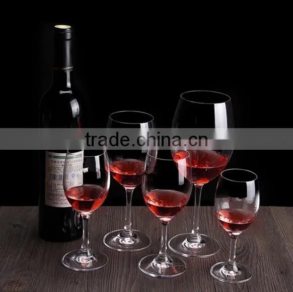 Factory Hot Sale Clear Drinking Glass Goblet,White wine glass/glass goblet