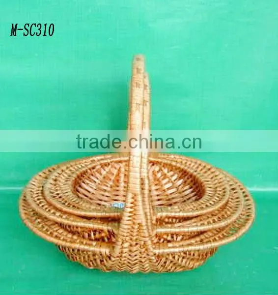 wicker gift basket & fruit basket for traditional festival