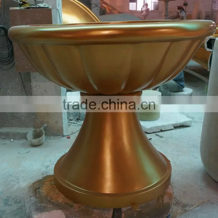 Modern garden pots
