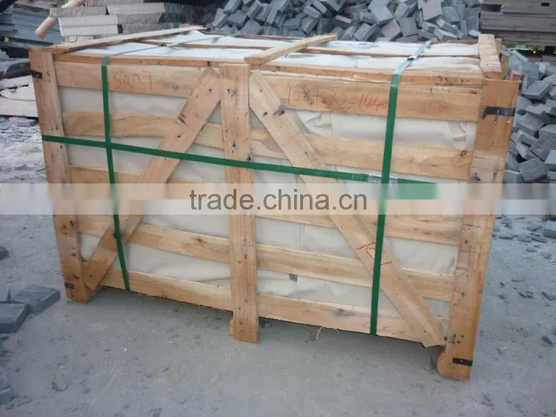 Cheap Paving Stone Grey Granite Cube Stone Driveway Paving Stone