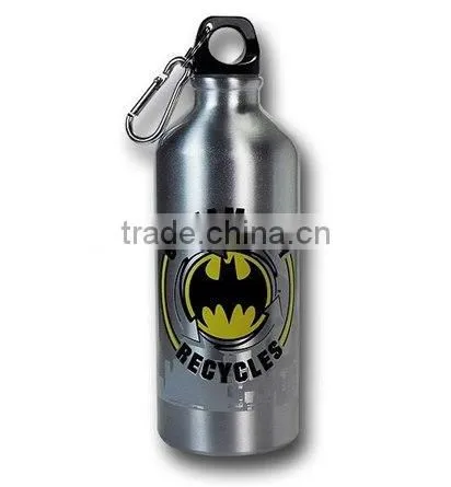 Spiderman Mug sports Aluminum Water bottle cold color changing mug