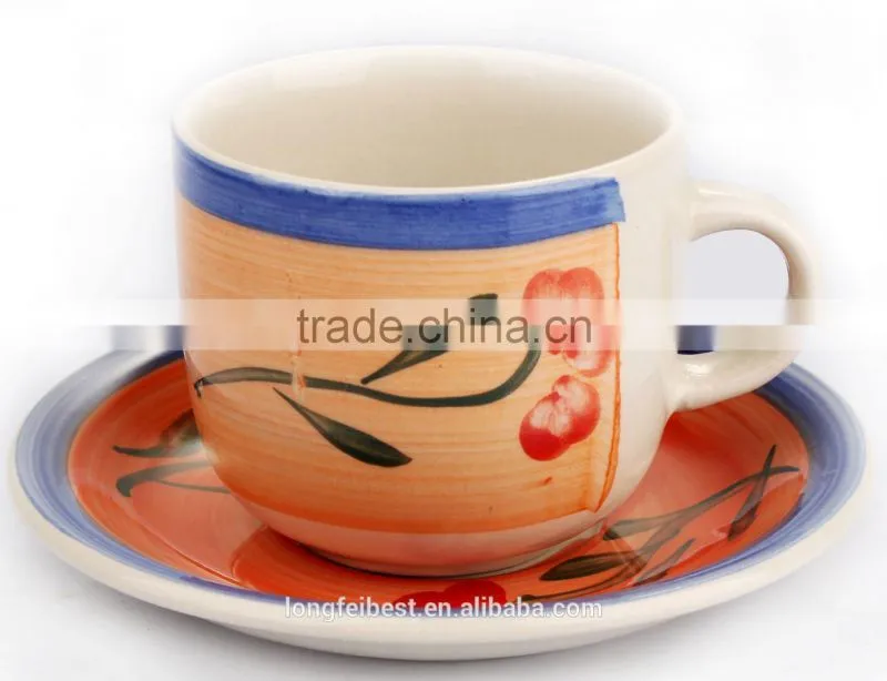 Double-layer ceramic starbucks cup with a silica gel lid,ceramic mug
