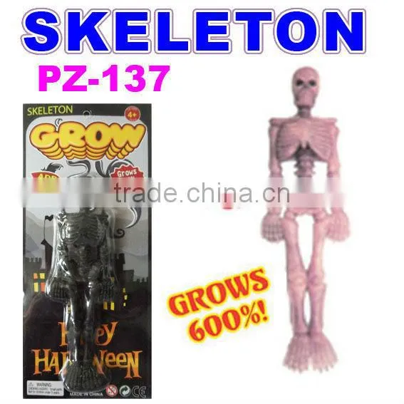 Halloween grow in the water bloody hands