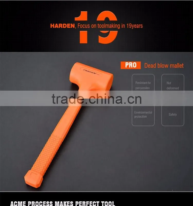 Professional Dead Blow Rubber Mallet Hammer
