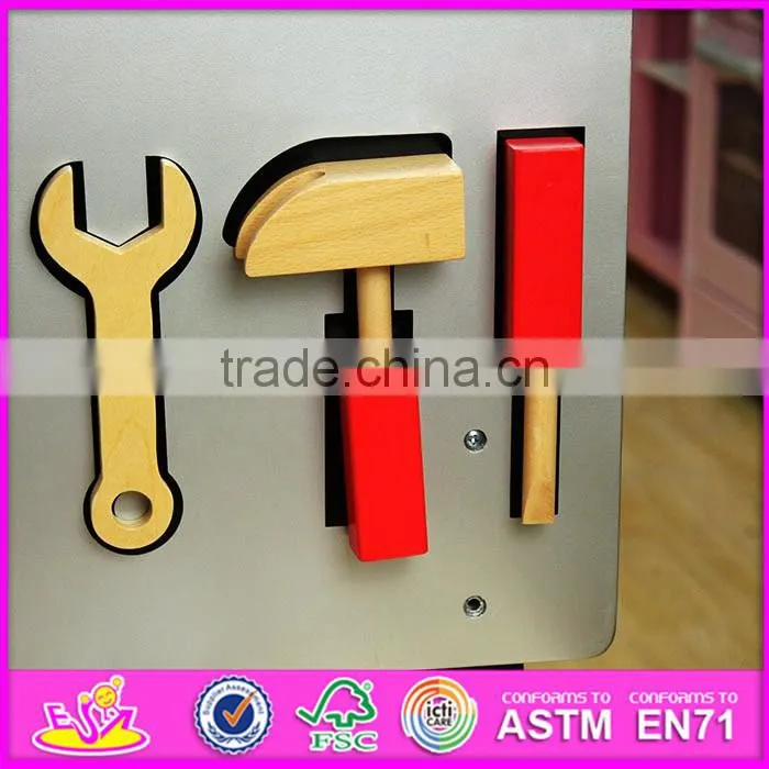 2016 new design wooden tool toy set, top fashion wooden tool toy set, educational wooden tool toy set W03D070