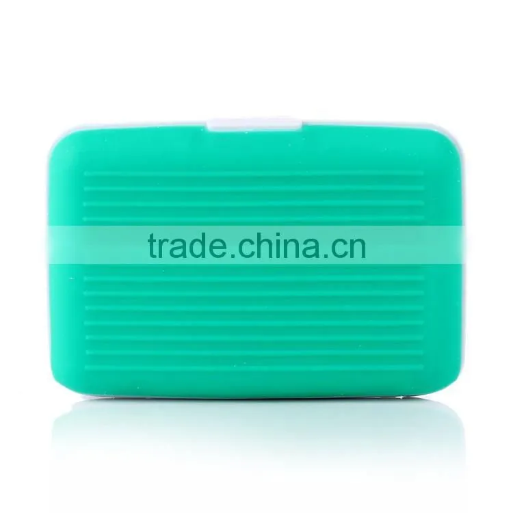 Silicone business credit card holder wallet Custom-Made MulticolorAK9001