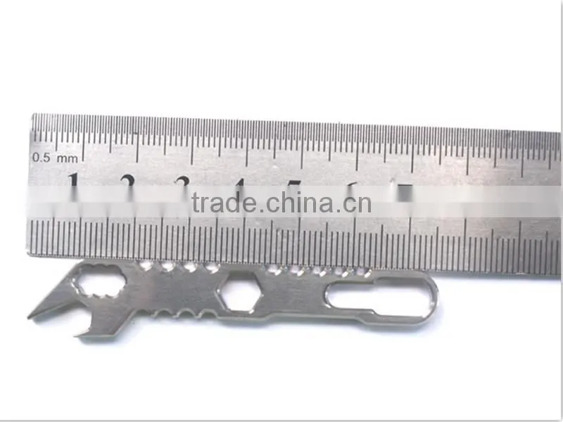 TK-2158 EDC Titanium Alloy beer opener Crowbar Screwdriver Multipurpose Pocket Survival Tool