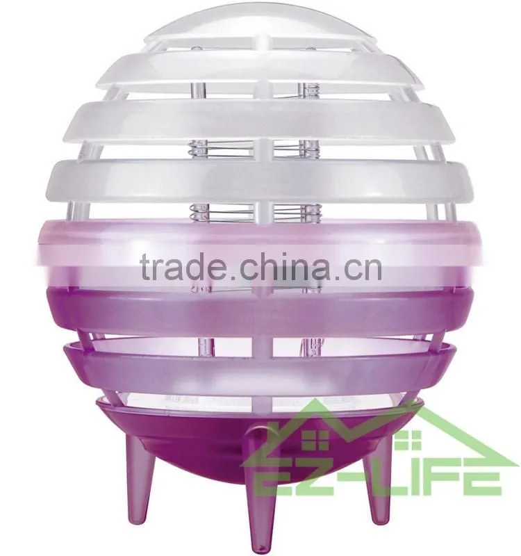 Best 6W solar led insect tube electric mosquito killer lamp with recharge batteries