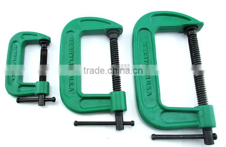 Berrylion High Quality G Clamps T type handle G Clamp for sale
