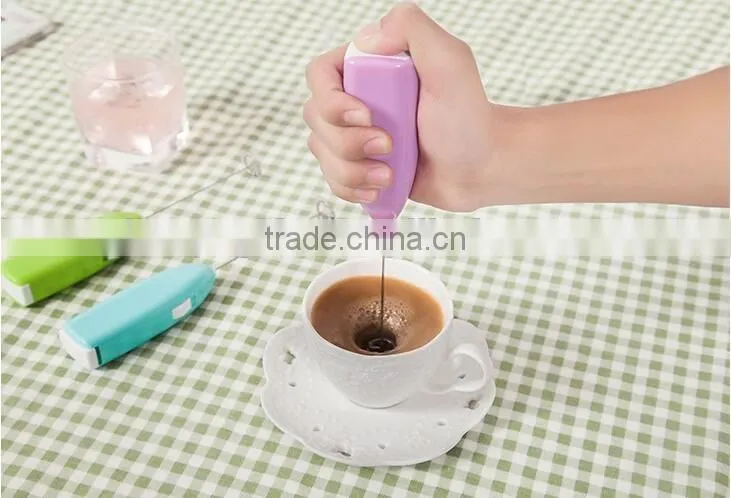 Electric Coffee Whisk Plastic Coffee Stirrer