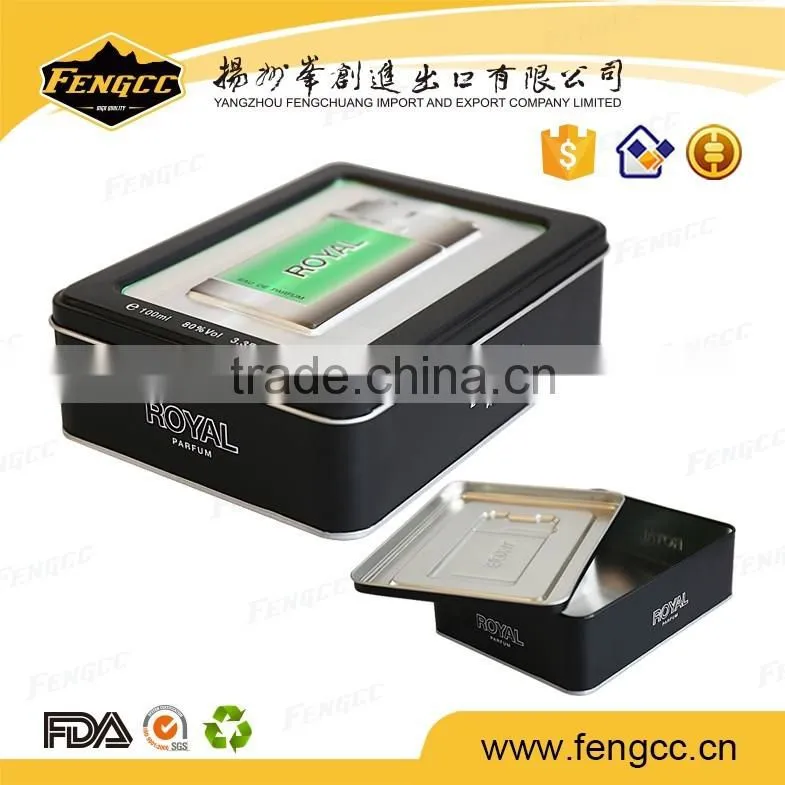 food grade cheap promotional luxury aluminum tin box