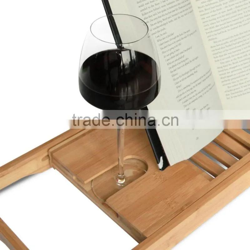 Bamboo Bathtub Caddy