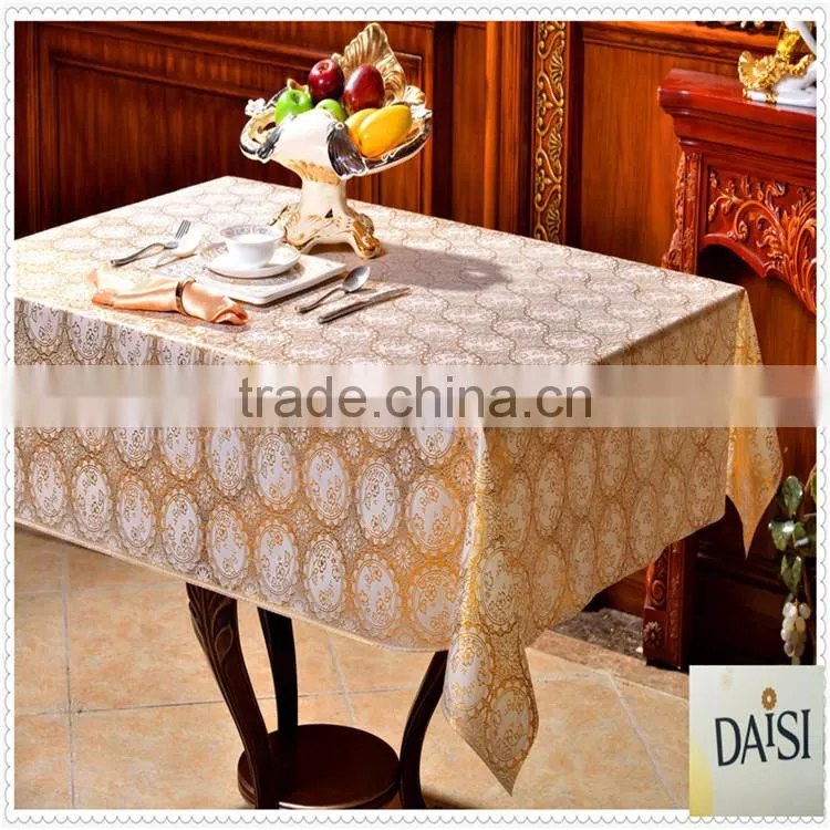 Cheap plastic tablecloths lace embossed vinyl tablecloth