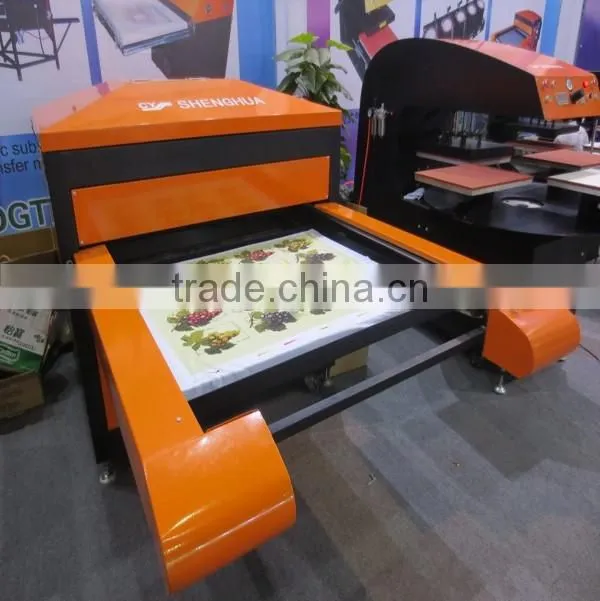 Shenghua Hot sale Dual double twin stations heat press transfer printing machine