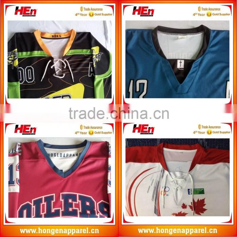 Hongen apparel Custom Hockey Jerseys & Uniforms | Ice Hockey Socks & Practice shirts