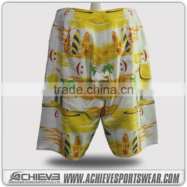 80% Polyester 20% Elastane boardshorts /men beach shorts