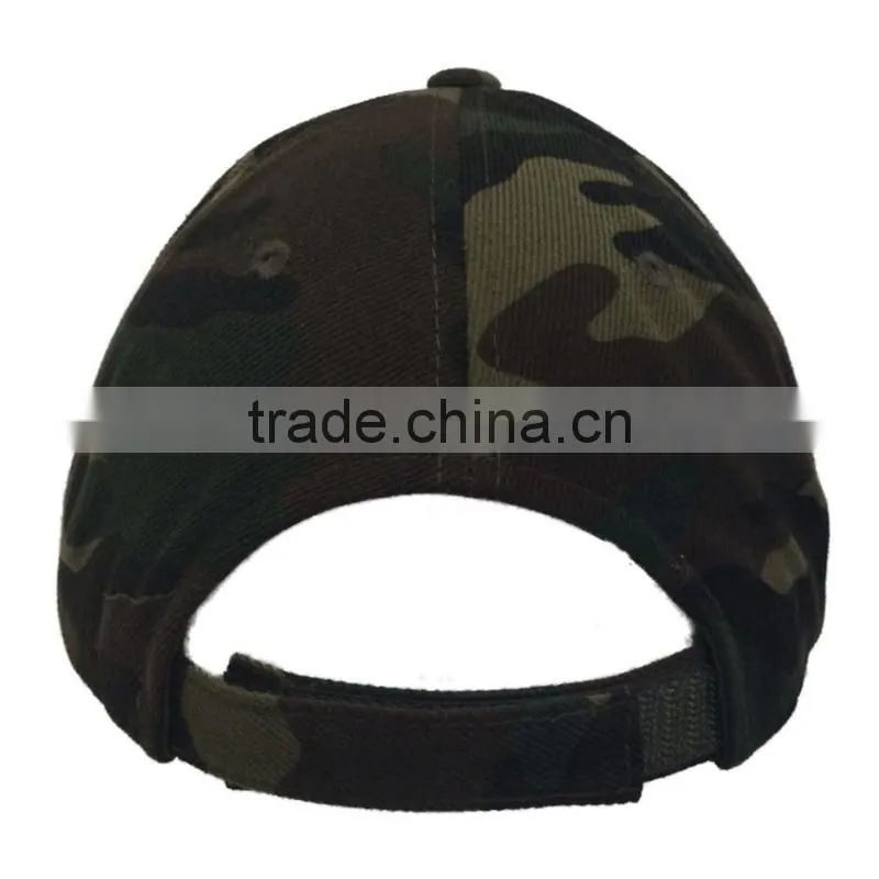 Newest Cheap forest camouflage fabric baseball cap
