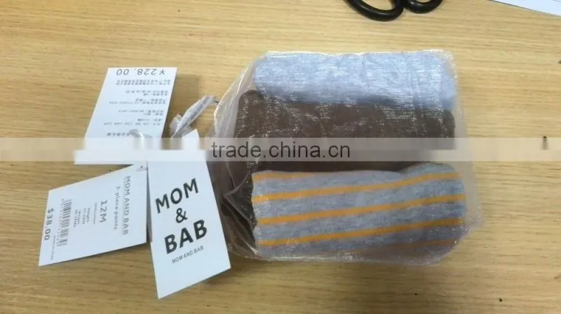 mom and bab 2015 baby wear 100% cotton baby girl pants wholesale