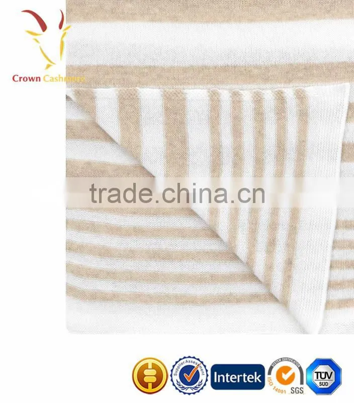 Soft feel Plain Dyed Kids Knitted Buy Cashmere Blanket