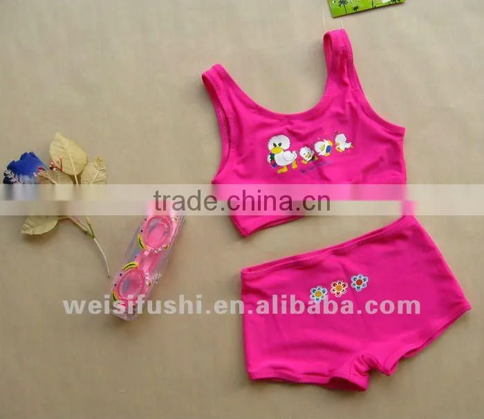 Hot Girl Swim Bikini Set