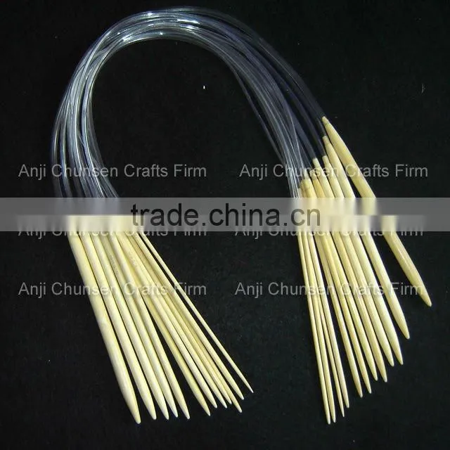 Natural Bamboo Circular Knitting Needles