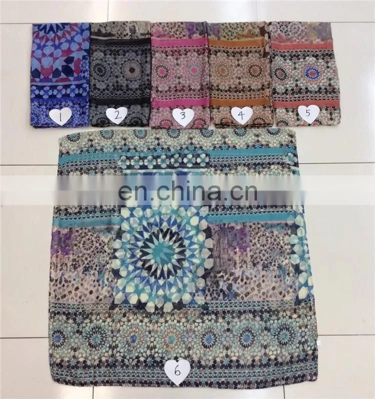 latest design girl fashion scarf nepal summer chiffon pashmina arabic shawl hijab