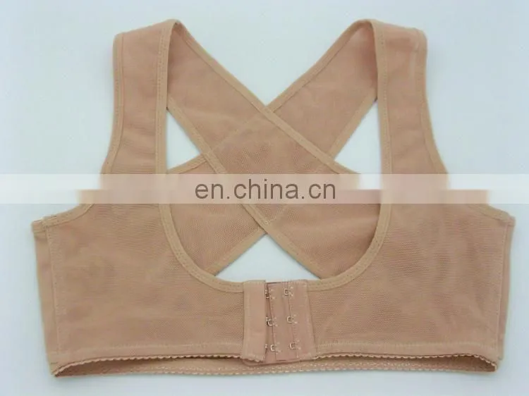 Breast up chest support belt band Posture Corrector Brace body shaping bra belt underwear