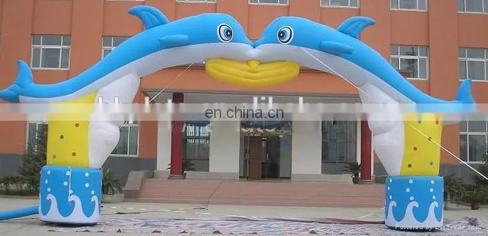 New Dolphin Inflatable Arch,Inflatable Advertising gate for sale