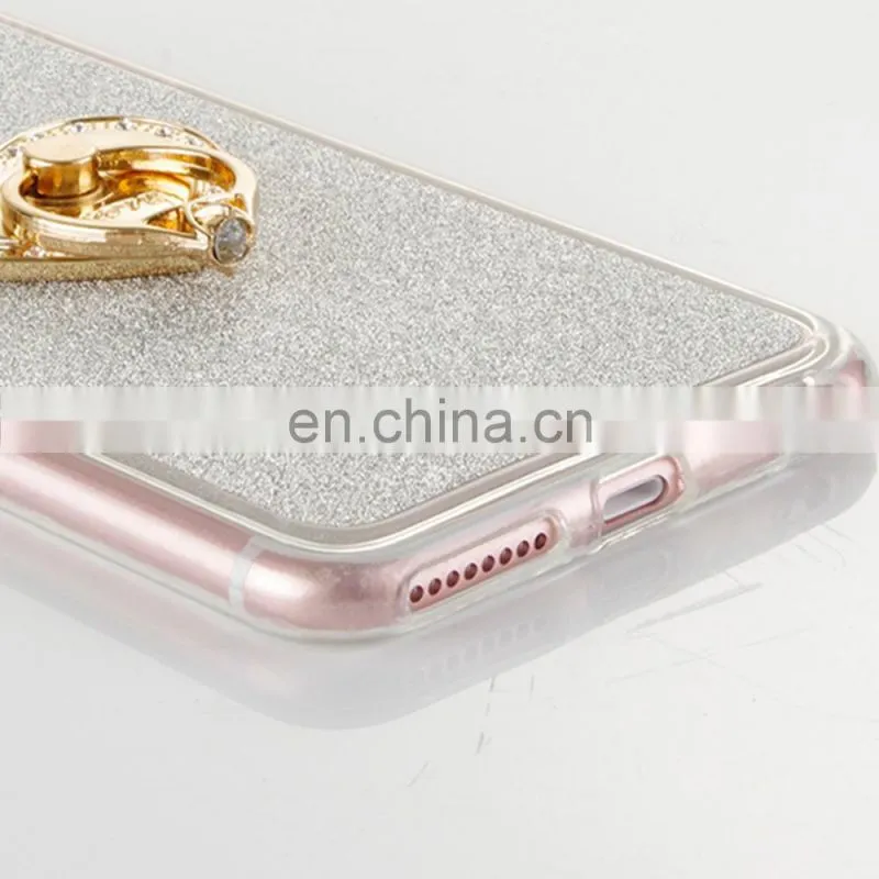 Bling style kickstand cover case TPU phone case for iPhone 6 Plus/ 6S Plus
