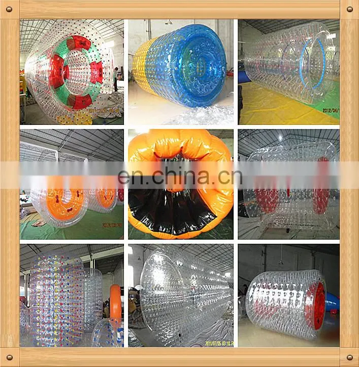 Inflatable fun roller/ high quality water walking rollers/rolling ball