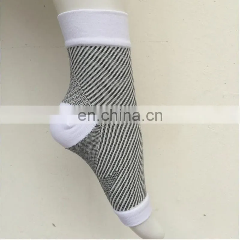 Athletic Knitted Open Toe Compression Ankle Socks For Sports#YLW-03