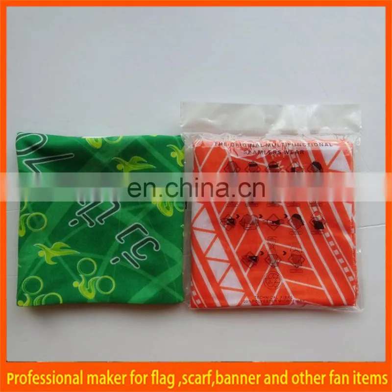 printed cotton tubular bandana