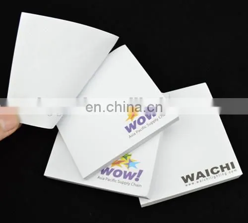 factory OEM personalized design printed custom adhesive tear off notepad