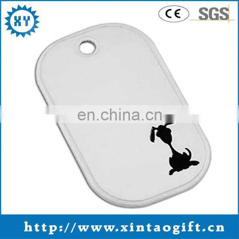 Fashion 2017 engraved cheap dogtags in China