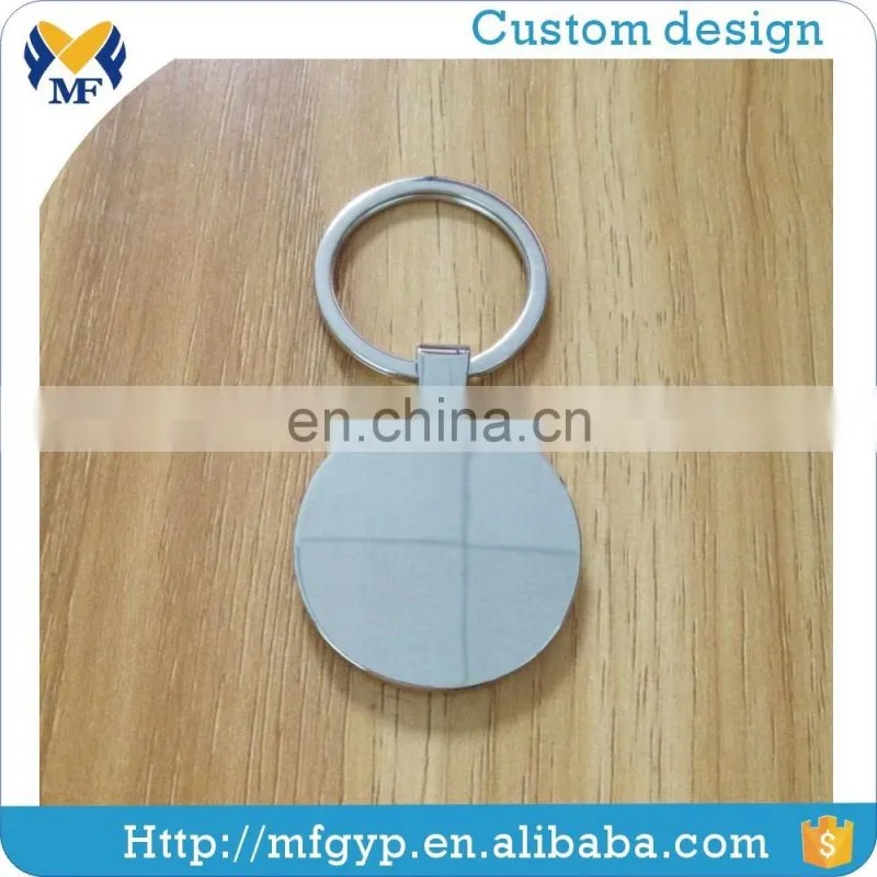 Made in China promotional metal square keyring