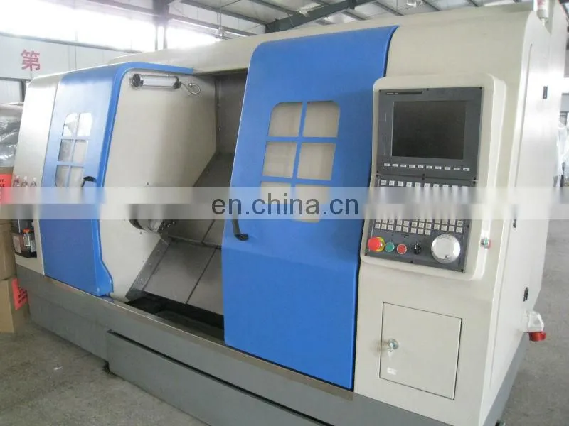 CNC550A high precision twin spindle cnc lathe milling center